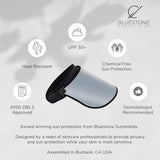 BLUESTONE SUNSHIELD - CHROME FULLFACE