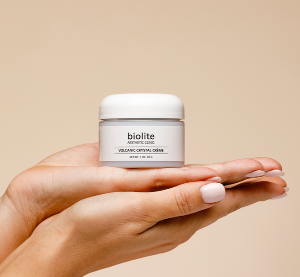 By Biolite Volcanic Crystal Creme face scrub